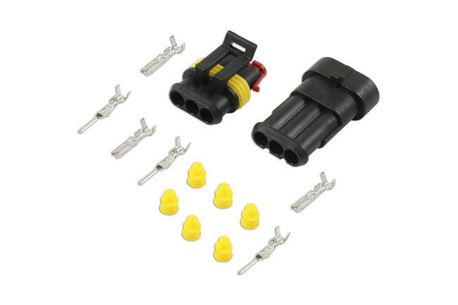Automotive Electric Supaseal Connector Kit 3 Pin 14pc
