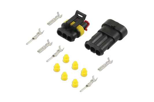 Automotive Electric Supaseal Connector Kit 3 Pin 14pc