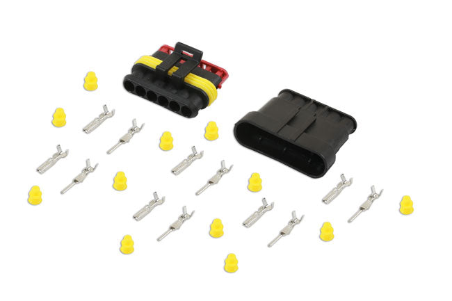 Automotive Electric Supaseal Connector Kit 6 Pin 26pc