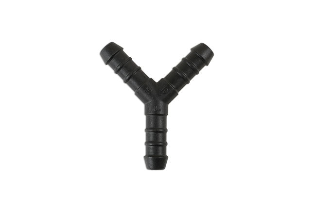 Plastic Pipe Joiner Y-Piece 10mm 5pc