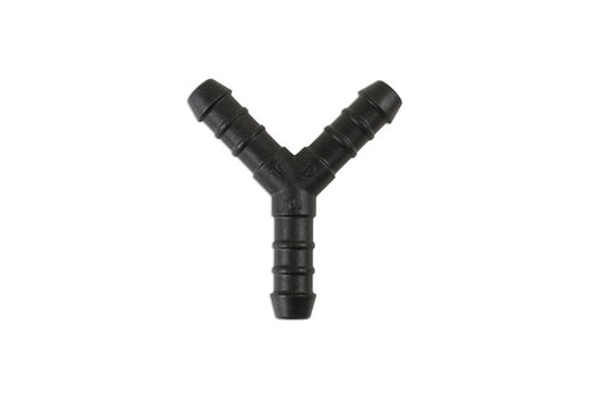 Plastic Pipe Joiner Y-Piece 10mm 5pc