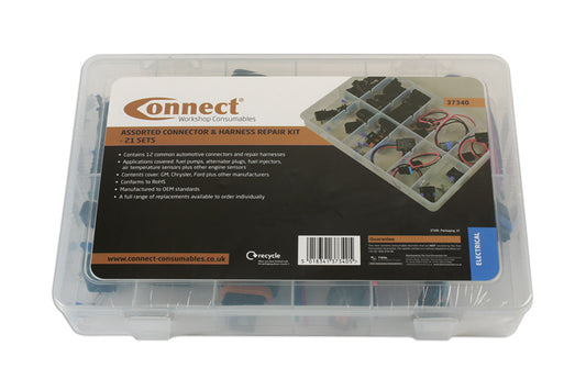 Assorted Connector & Harness Repair Kit 21 Sets