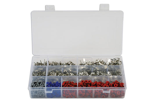 Assorted Non-Insulated Terminals/Seals - for VW Group 1200pc