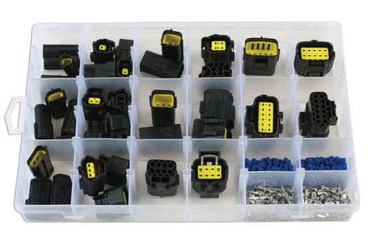 Assorted AMP Econoseal J Series Connectors 338pc