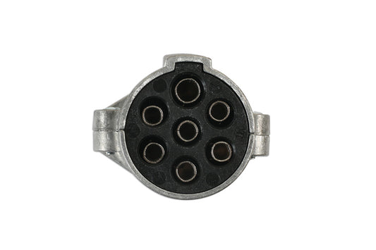 7 Pin 24 Volt Metal Plug 1pc