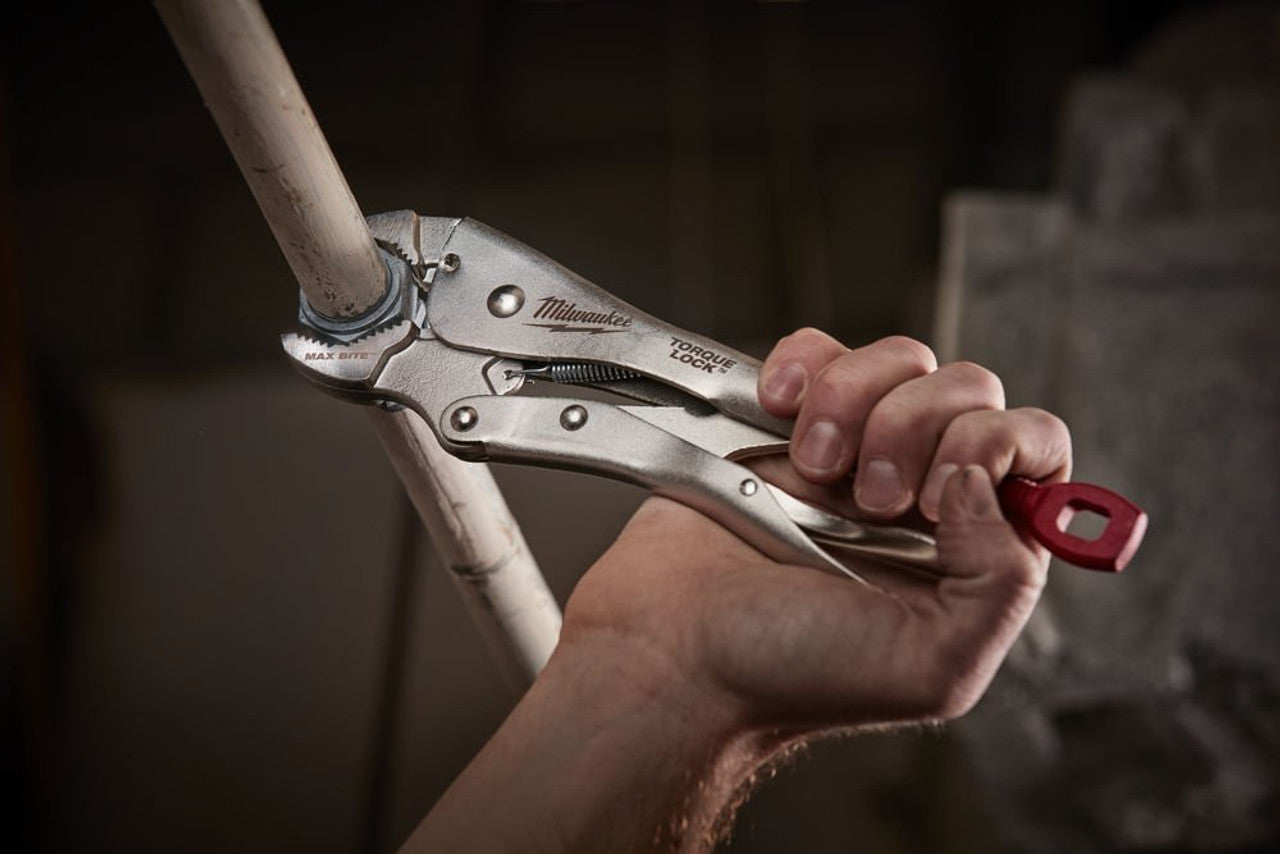 Milwaukee 250mm TORQUE LOCK Curved Locking Pliers - 1pc By Milwaukee