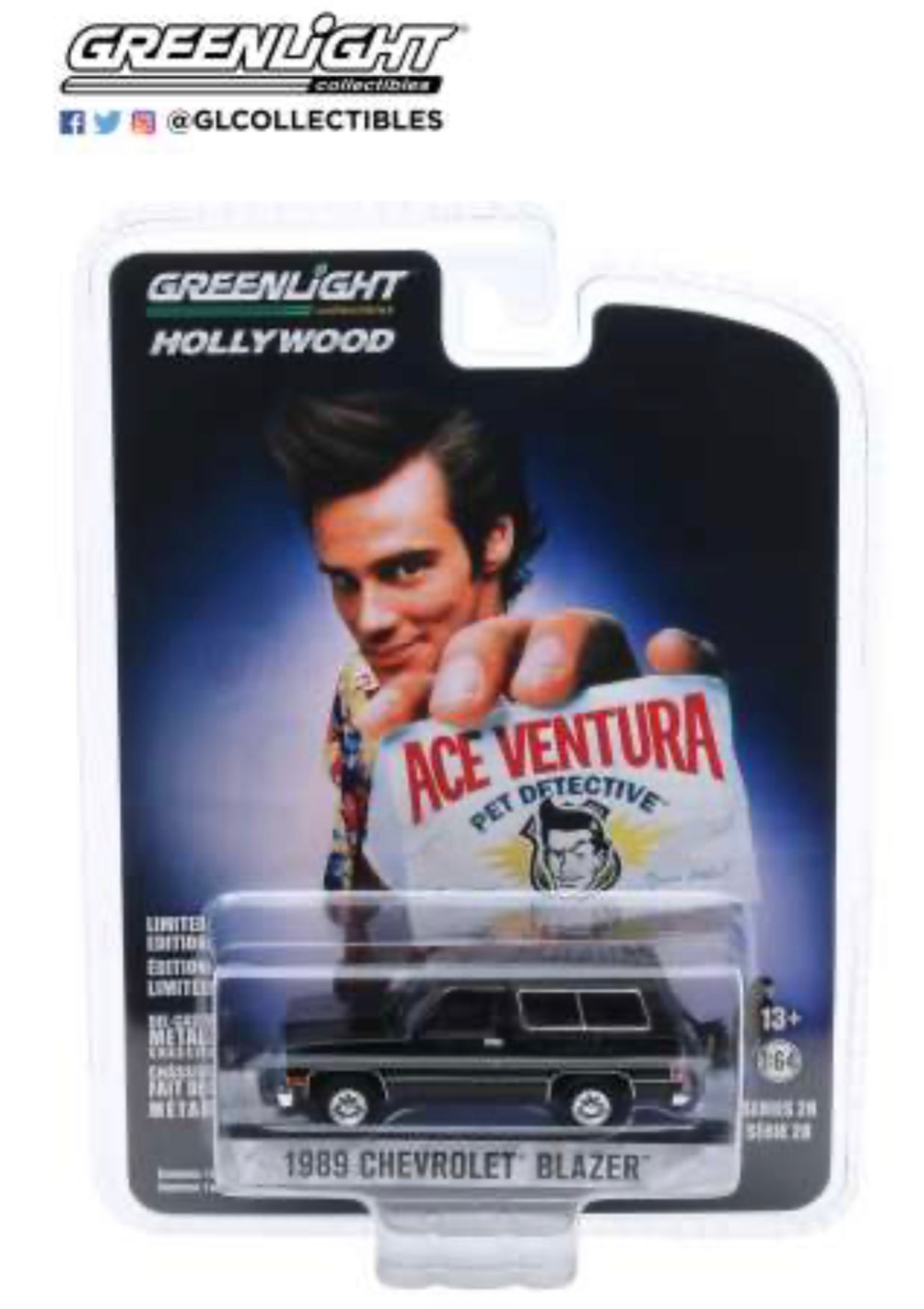 Ace Ventura 1989 Chevrolet Blazer GreenLight 1/64