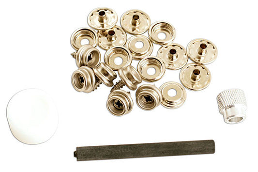 Press Stud Repair Kit - 15pc
