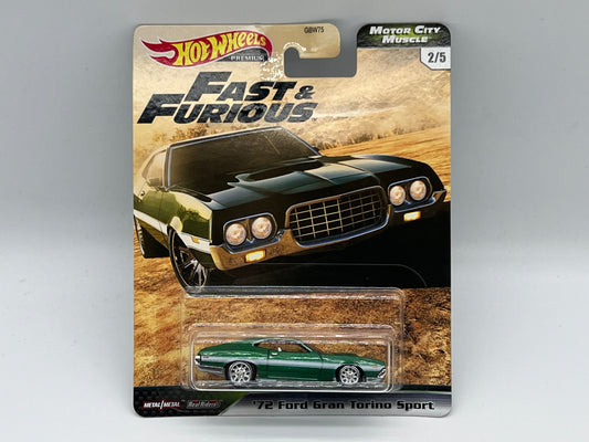 Ford Gran Torino Sport 1972 Hotwheels Premium 1/64