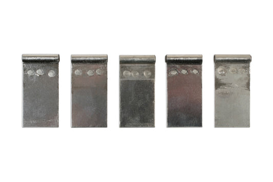 5 x 38mm weld on plate aluminium