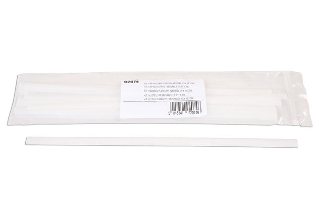 PP Flat Natural Strips 11mm 15pc