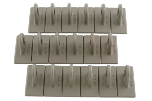 Grey Multipads 26 x 50mm 3pc