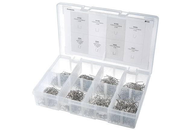 Assorted Staples for Hot Stapler 800pc