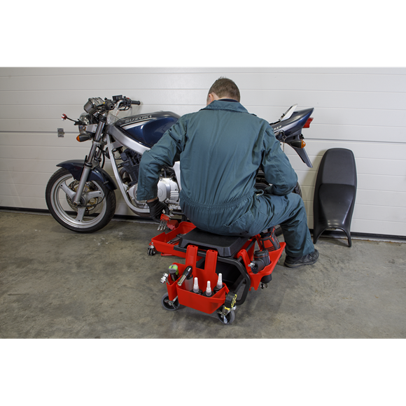 Mechanic's Deluxe Detailing Utility Seat By Sealey