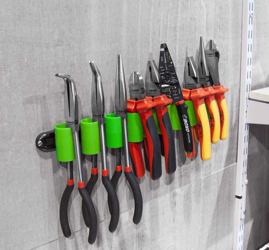 10Pc Tube Rack for Screwdrivers or Pliers GREEN By BOXO