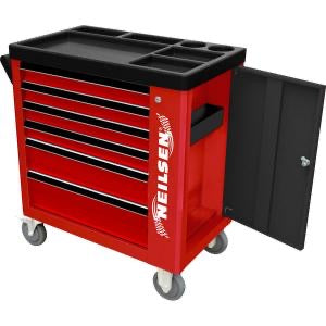 Toolbox Roller Cabinet 6 Drawers With 155pcs Tools By Neilsen