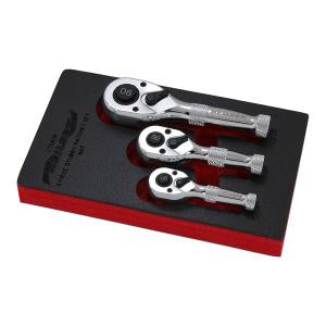 Stubby Premium 90 Tooth Ratchet Set 3pc By Neilsen