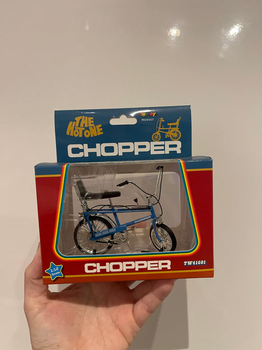 Raleigh Chopper Blue 1/12 By Toyway