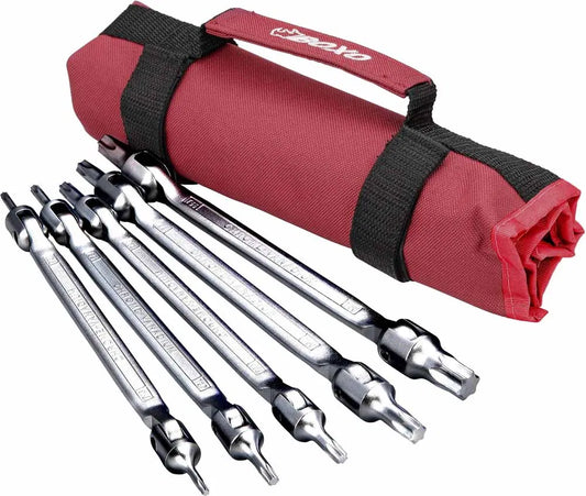 Double Ended Flex Wrench Torx 5 Piece Set By BOXO