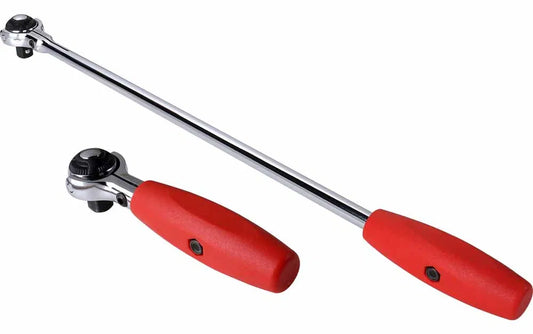 2pc 3/8" Folding/Swivel ratchet handle set By Boxo