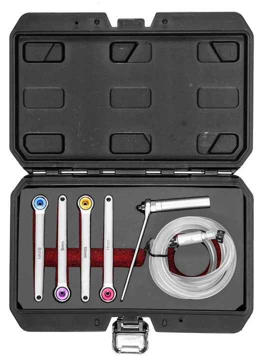 6pc Brake Bleeder Wrench Set By Powerhand
