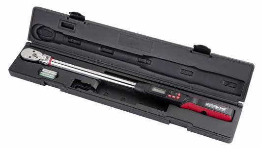 1/2" Flex Digital Torque Wrench 68-340Nm By Powerhand