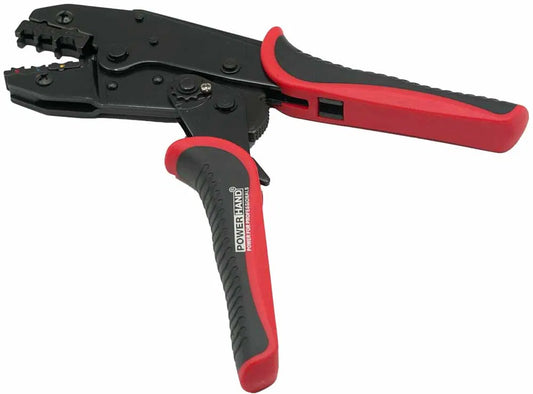 Ratcheting Crimper Pliers By Powerhand
