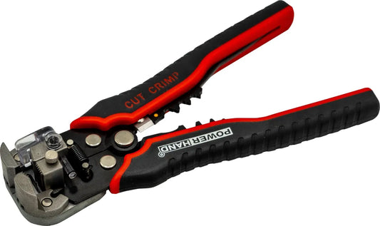 Premium Automatic Wire Strippers With Cutting Blade By Powerhand