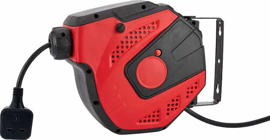 15m Retractable Extension Cord Reel By Powerhand