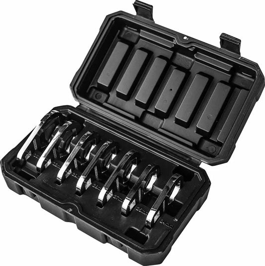 7Pc Oil Filter Housing Offset Wrench Set By Powerhand
