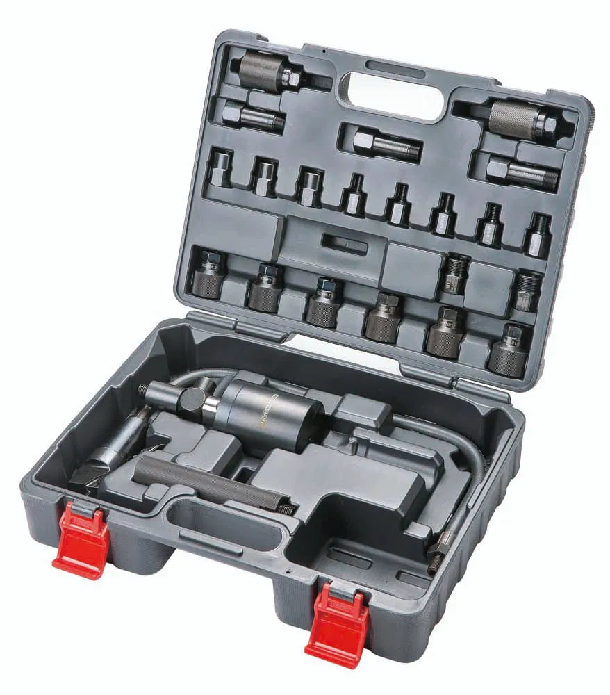 Pneumatic Diesel Injector Removal Set By Powerhand