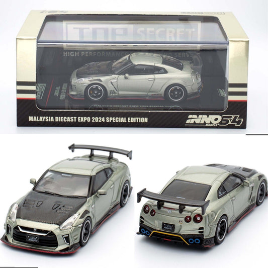 Nissan GT-R R35 Top Secret MDX EXPO 2024 Tokyo Auto Salon - Inno64 1/64