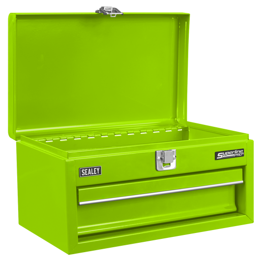 Superline Pro® Mini Toolbox 1 Drawer - Green - By Sealey