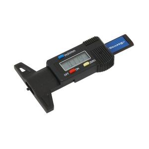 Digital Tyre Tread Depth Gauge Large LCD Display By Neilsen