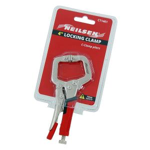 Mole Grip C-Shaped Locking Clamps - 4 Inch  By Neilsen