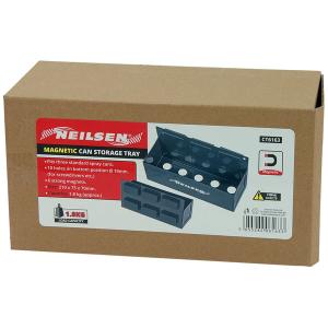 Magnetic Can Storage Tray Black By Neilsen