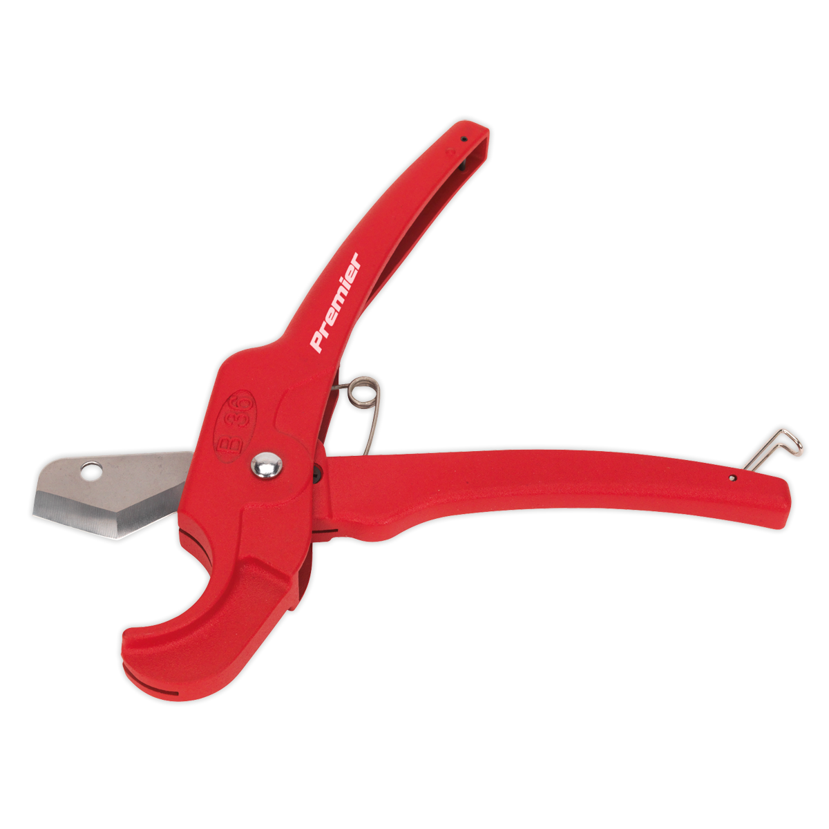 Rubber & Reinforced Hose Cutter 3-36mm By Sealey