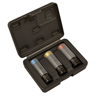 Premier Alloy Wheel 500nm+ Rated Ultra-Power Impact Socket Set 1/2"Sq Drive 3pc