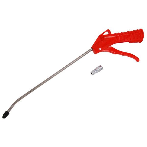 Air Blow Gun Long 280mm/11in. Angled Nozzle By Neilsen