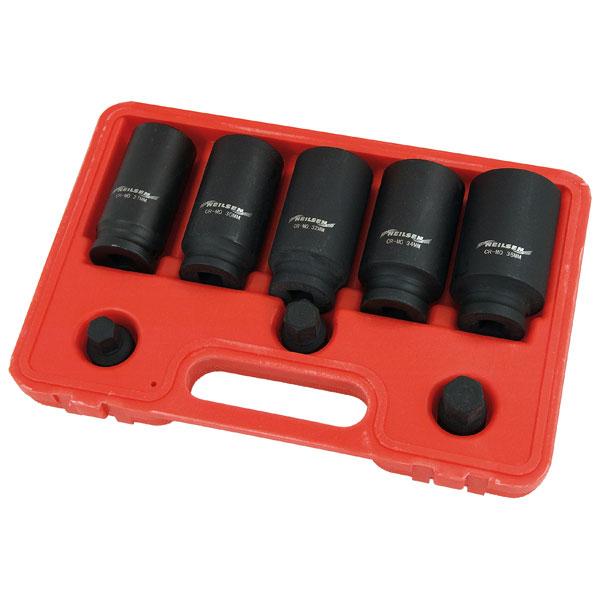 1/2 Drive Driveshaft Socket Set Sizes 14,17,19mm Allen & 27,30,32,34,36mm Socket By Neilsen