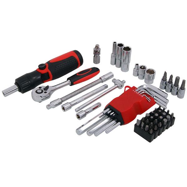 1/4 Inch Drive Socket 84 Piece Set By Neilsen