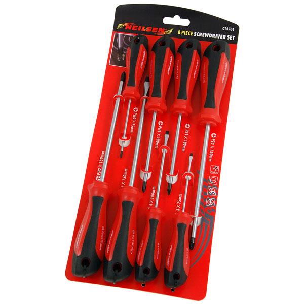 Screwdriver Set 8 Piece By Neilsen