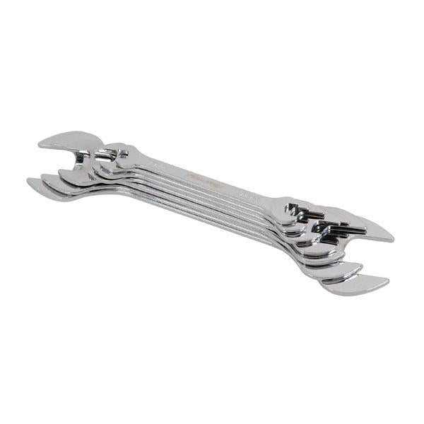 Combination Spanner Extra Thin Limited Space Metric 7 Piece Open Ended Set By Neilsen