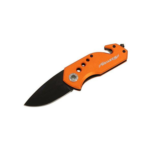 Foldable Emergency Knife With Seatbelt Cutter And Window Breaker By Neilsen