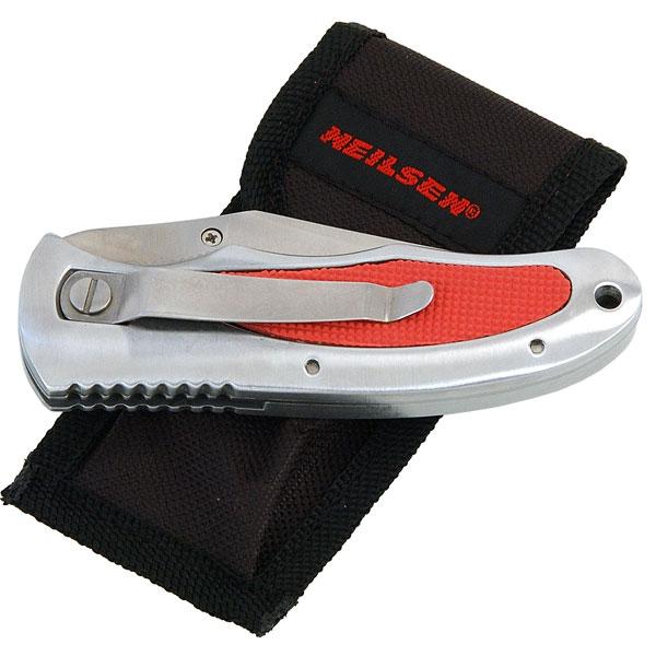 Locking Knife 4.5 Inch Blade With Pocket Clip And Storage Pouch By Neilsen