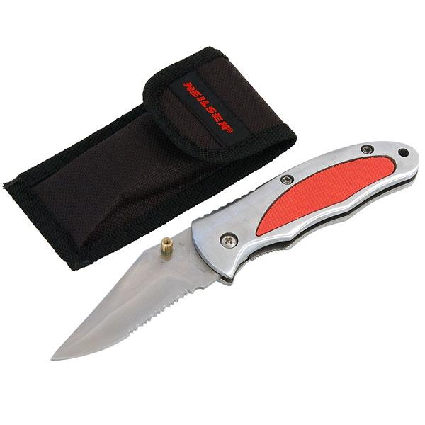 Locking Knife 4.5 Inch Blade With Pocket Clip And Storage Pouch By Neilsen