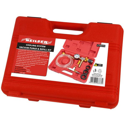 Cooling System Vacuum Purge & Refill Kit By Neilsen
