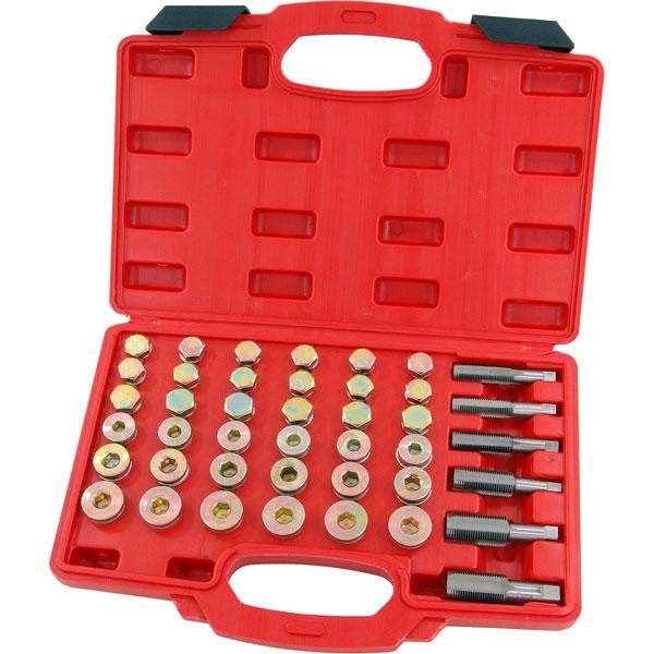 Oil Sump Pan Thread Repair Set 114pcs By Neilsen