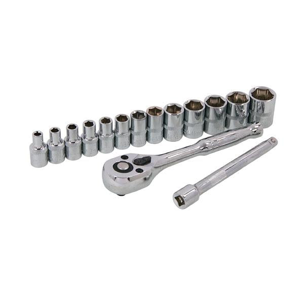 1/4 Inch Drive 15 Piece Socket Set By Neilsen