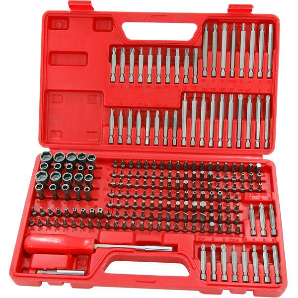 208 Piece Screwdriver Socket And Bit Set By Neilsen